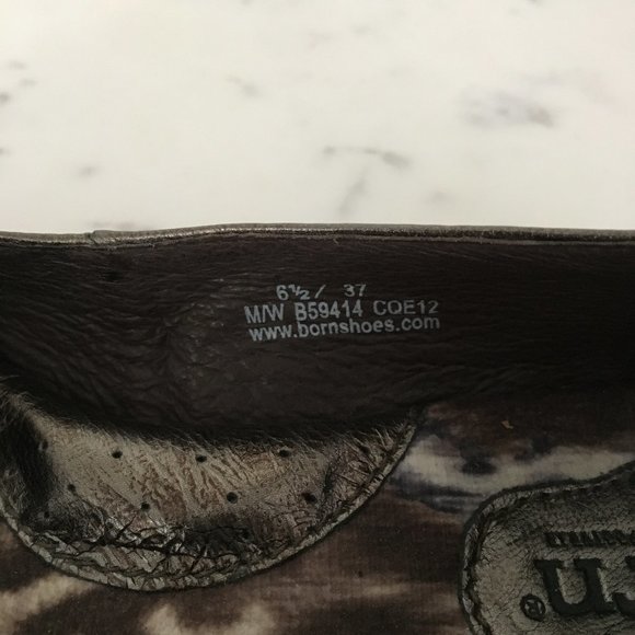 Børn "Molly" Metallic Bronze Ballet Flats 6.5 37 - Picture 7 of 9